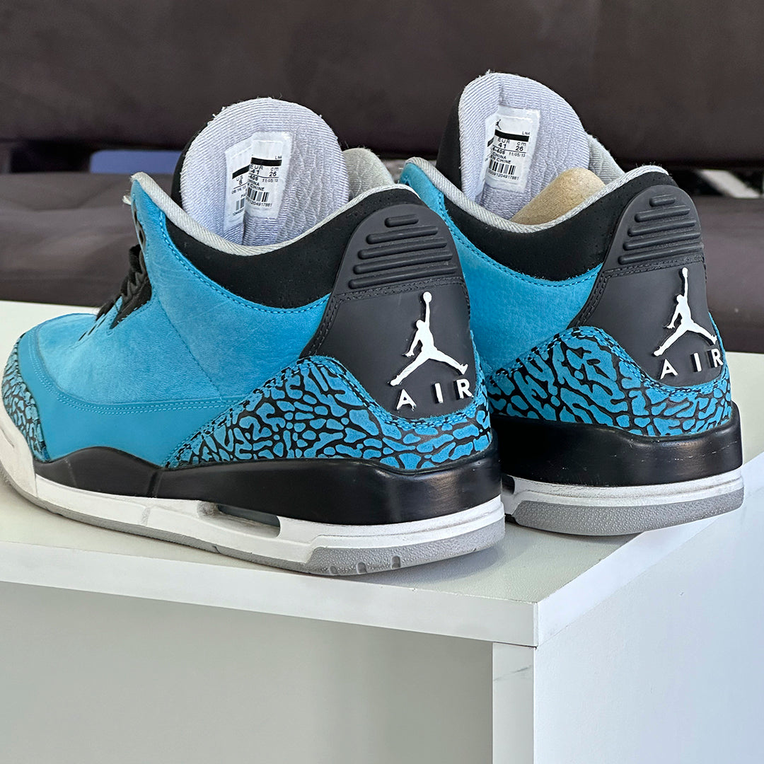 Jordan 3 Retro - Powder Blue (PREOWNED)