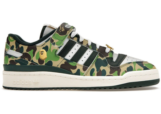 Adidas Forum 84 Low - Bape 30th Anniversary Green Camo