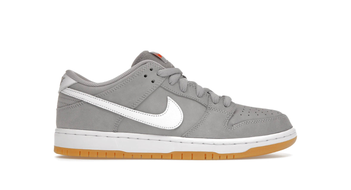 Nike SB Dunk Low Pro ISO - Orange Label Wolf Grey Gum