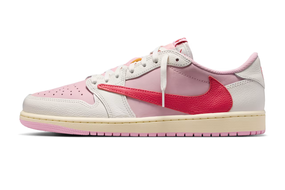 Travis Scott x Air Jordan 1 Low “Tropical Pink”