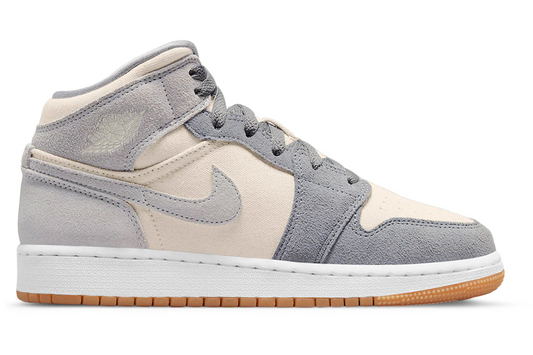 Jordan 1 Mid SE - Coconut Milk Particle Grey (GS)