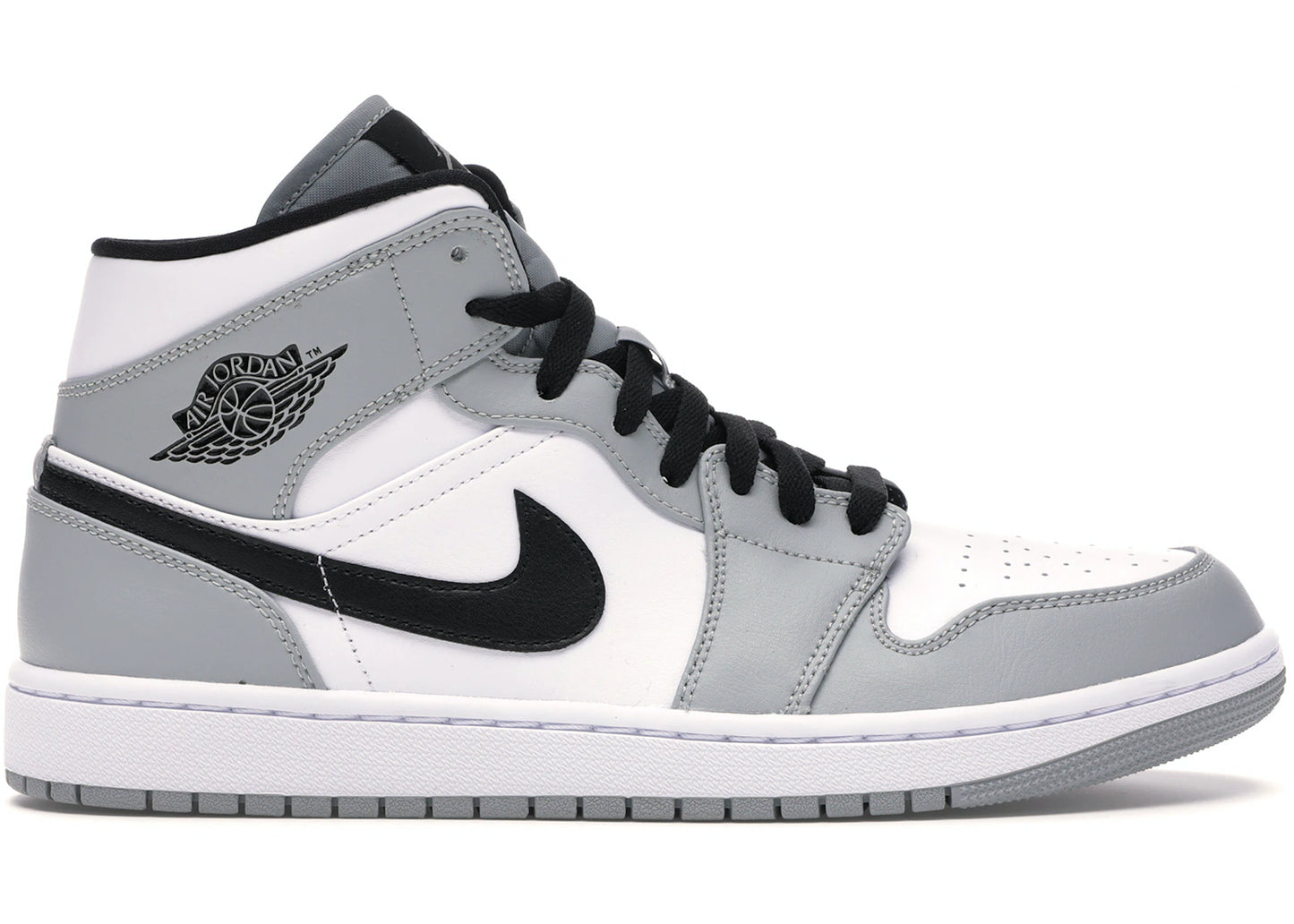 Jordan 1 Mid - Light Smoke Grey