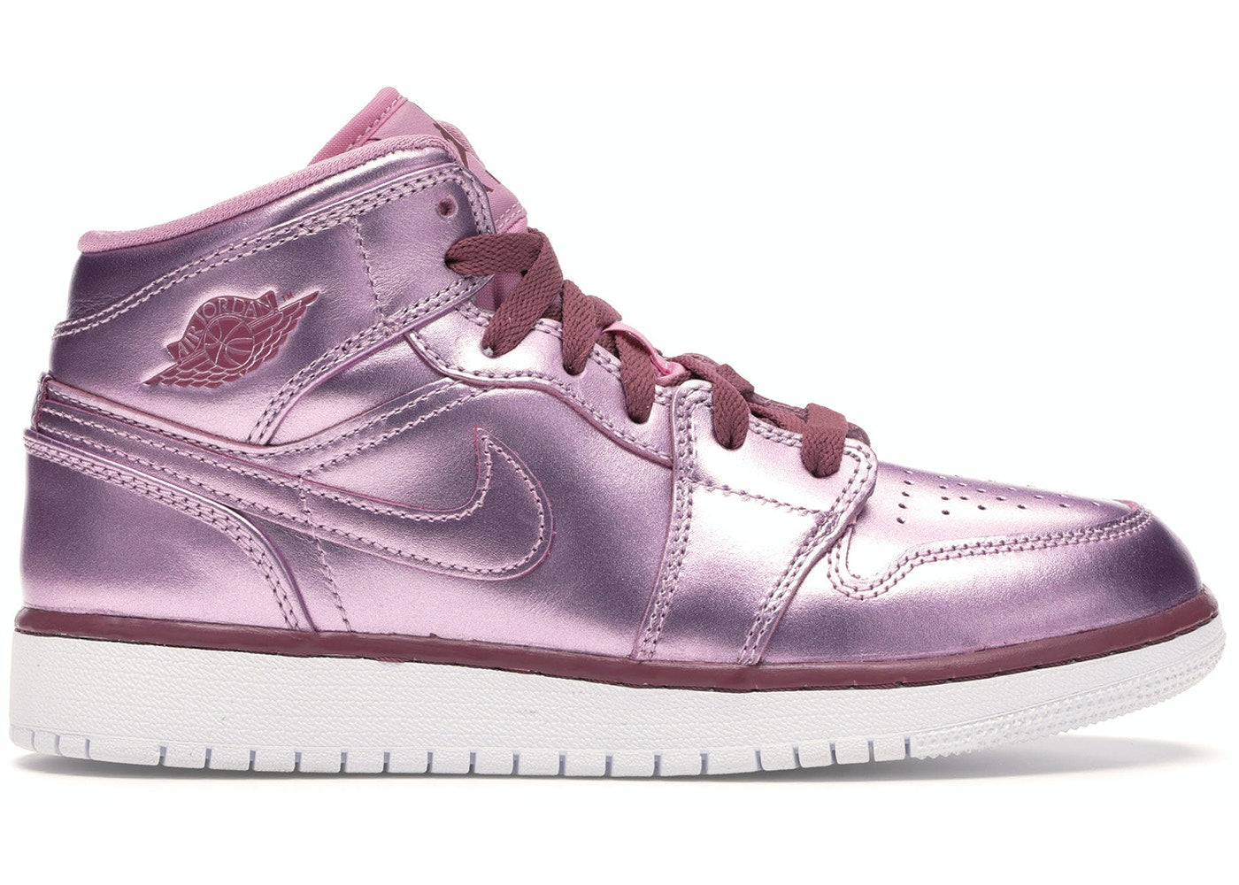 Jordan 1 Mid - Pink Rise (GS)