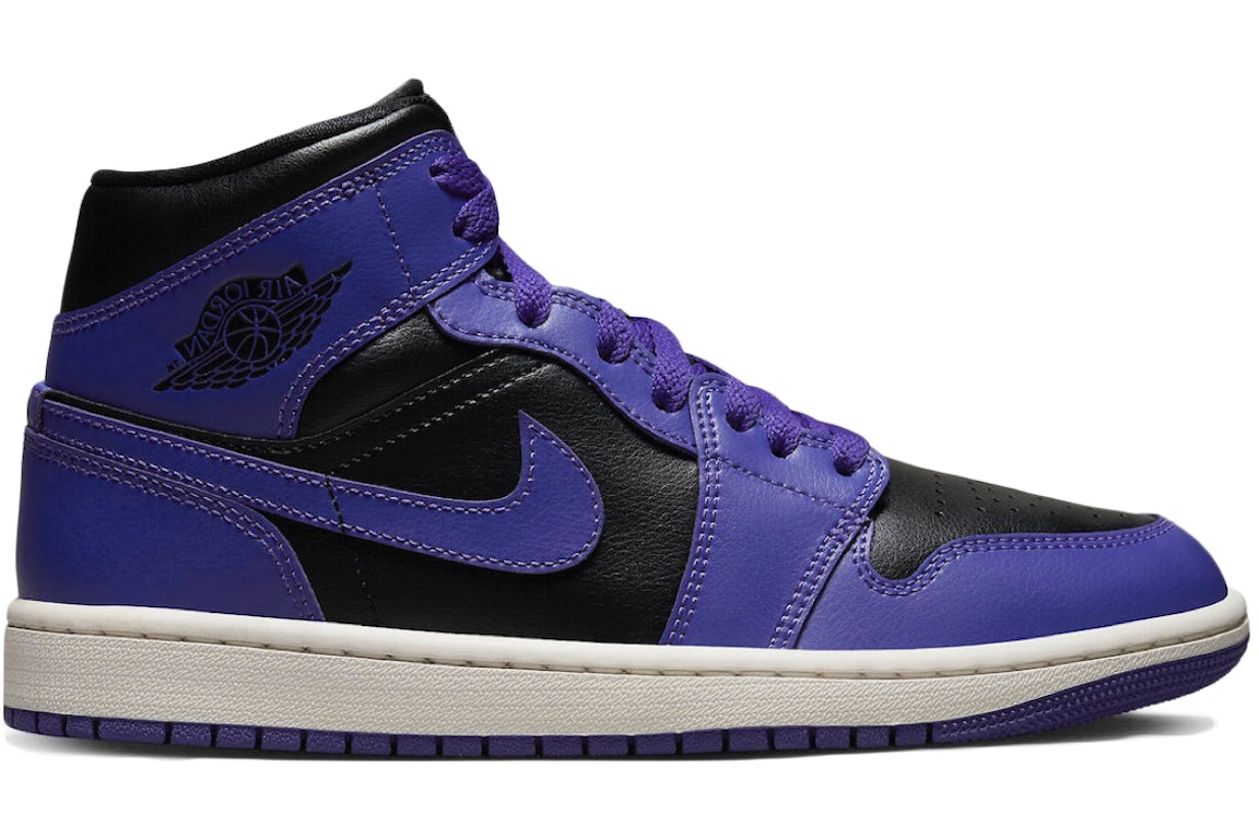 Jordan 1 Mid - Purple Black (W)