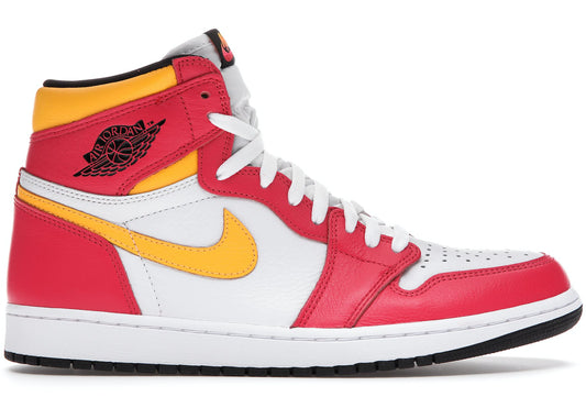 Jordan 1 Retro High OG - Light Fusion Red