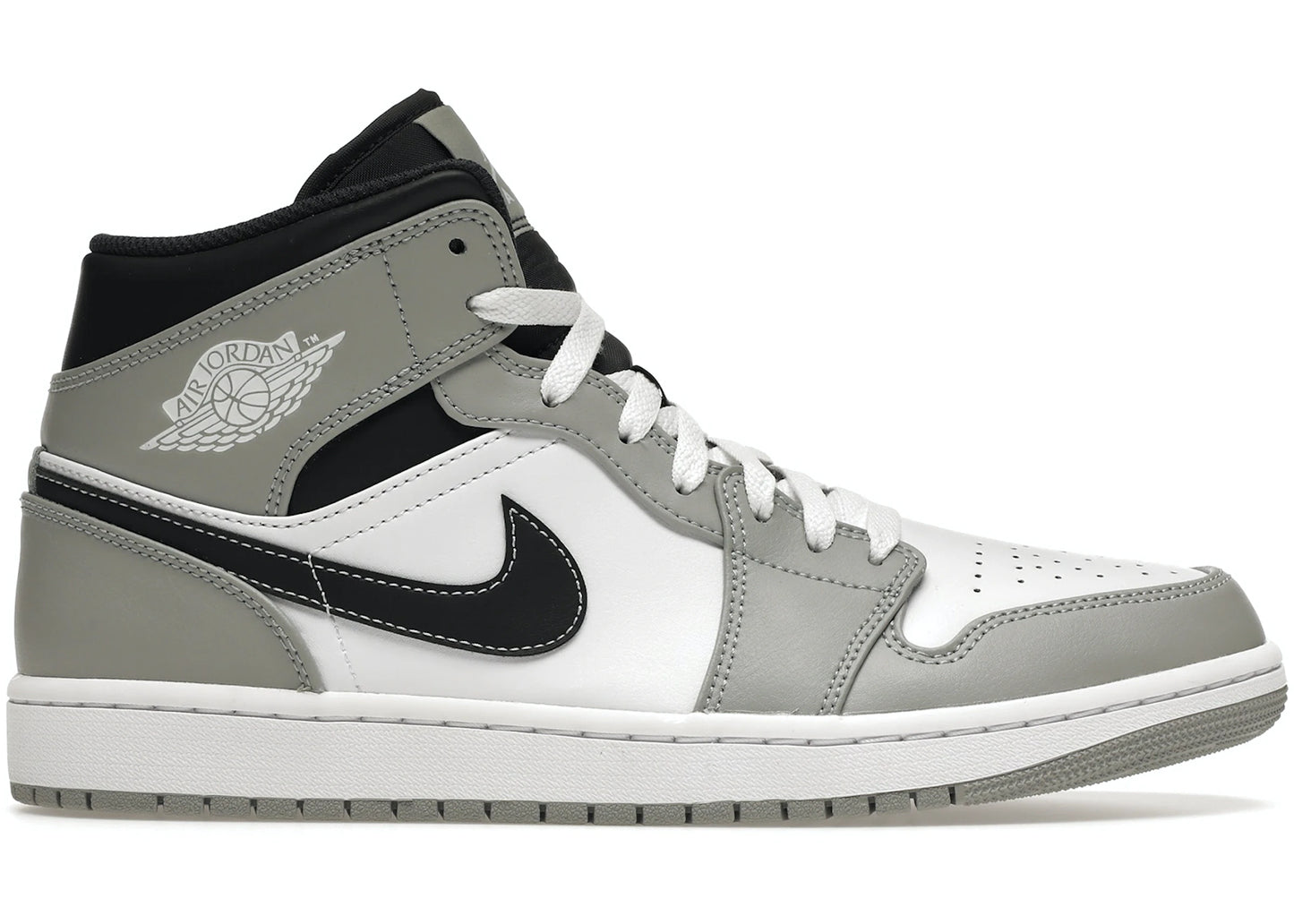 Jordan 1 Mid - Light Smoke Grey Anthracite