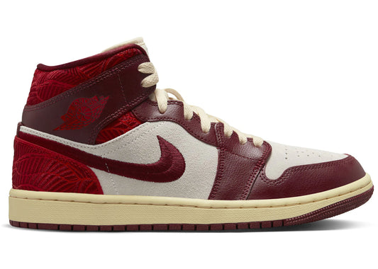 Jordan 1 Mid SE - Tiki Leaf Team Red (W)